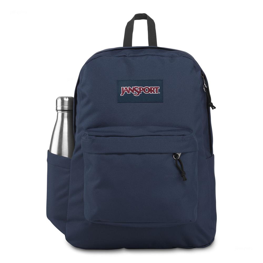 Sac à Dos Scolaire JanSport SuperBreak? Bleu Marine | JZX-02974044